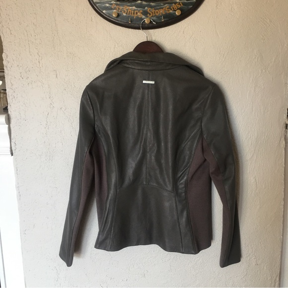 Soia & Kyo Lambskin Leather Zip Up Jacket - Picture 3 of 16